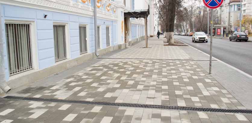 Около 270 тысяч квадратных метров тротуаров отремонтировали в Нижнем Новгороде за два года