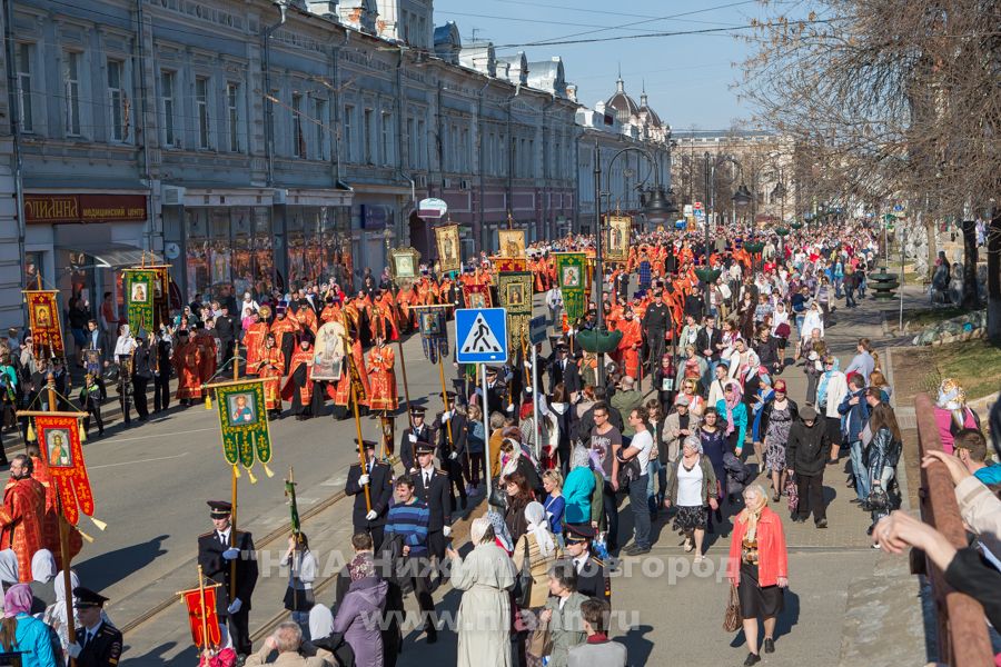Крестный ход пройдет от Михаило-Архангельского собора в Нижнем Новгороде 4 ноября 