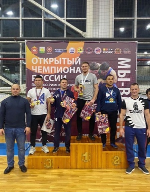 Нижегородец Рустам Садыков стал чемпионом России по греко-римской борьбе среди ветеранов