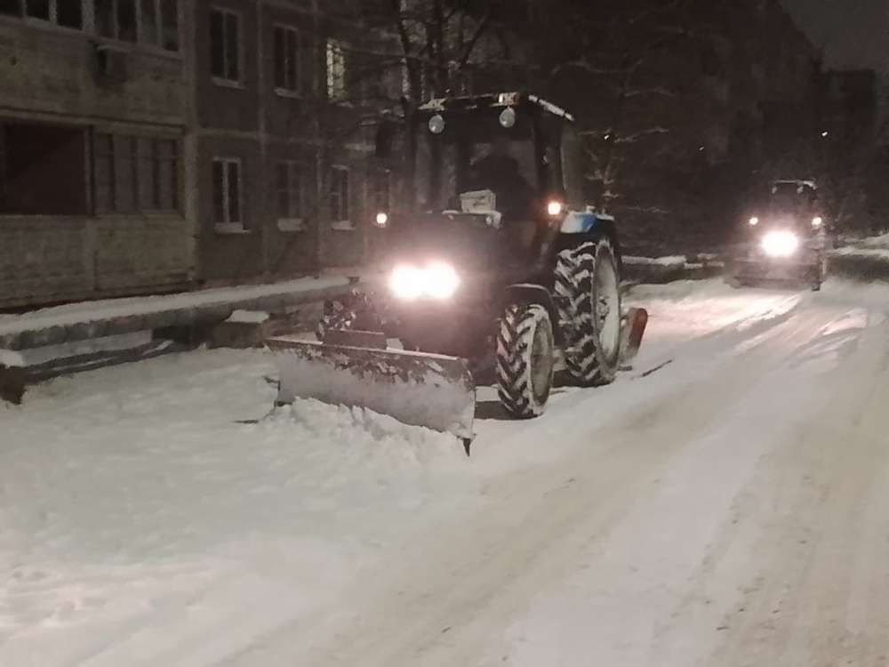 Работа снегоуборочных машин в Нижнем Новгороде продолжится в выходные