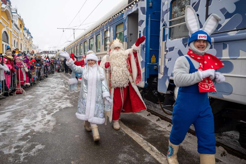 Фото: “Поезд Деда Мороза” Вконтакте