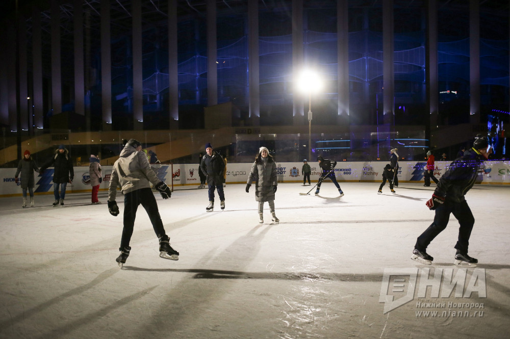 Зимняя площадка "Спорт Порт" у стадиона "Нижний Новгород" откроется 29 декабря