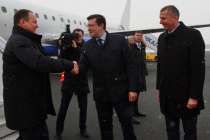 Глеб Никитин встретил премьер-министра Республики Беларусь Романа Головченко в аэропорту
