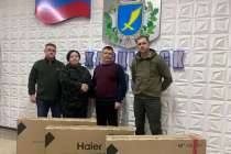 Глава Харцызска поблагодарила команду нижегородского проекта Мост дружбы за помощь жителям города