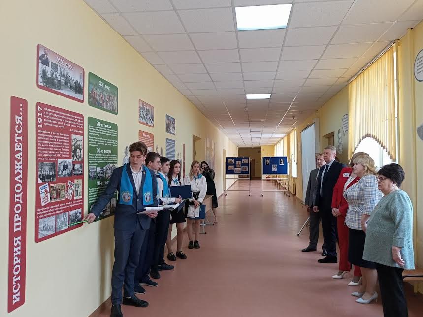 Музей по истории регионального образования открыли в гимназии №136 Нижнего Новгорода