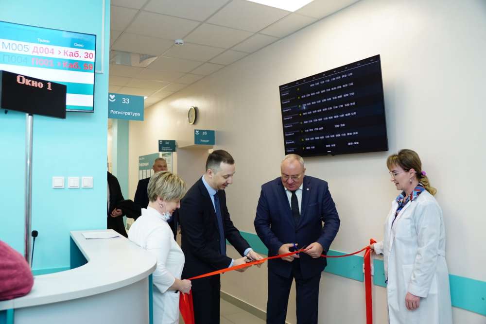 Поликлиника №2 в Нижнем Новгороде открылась после капремонта по нацпроекту