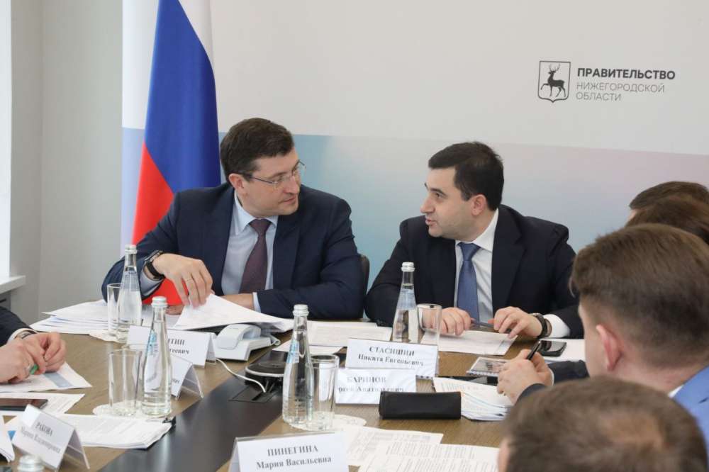 Глеб Никитин и замминистра строительства и ЖКХ РФ провели совещание в Нижнем Новгороде