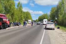 Два человека погибли в ДТП с двумя легковыми автомобиля в Краснобаковском районе