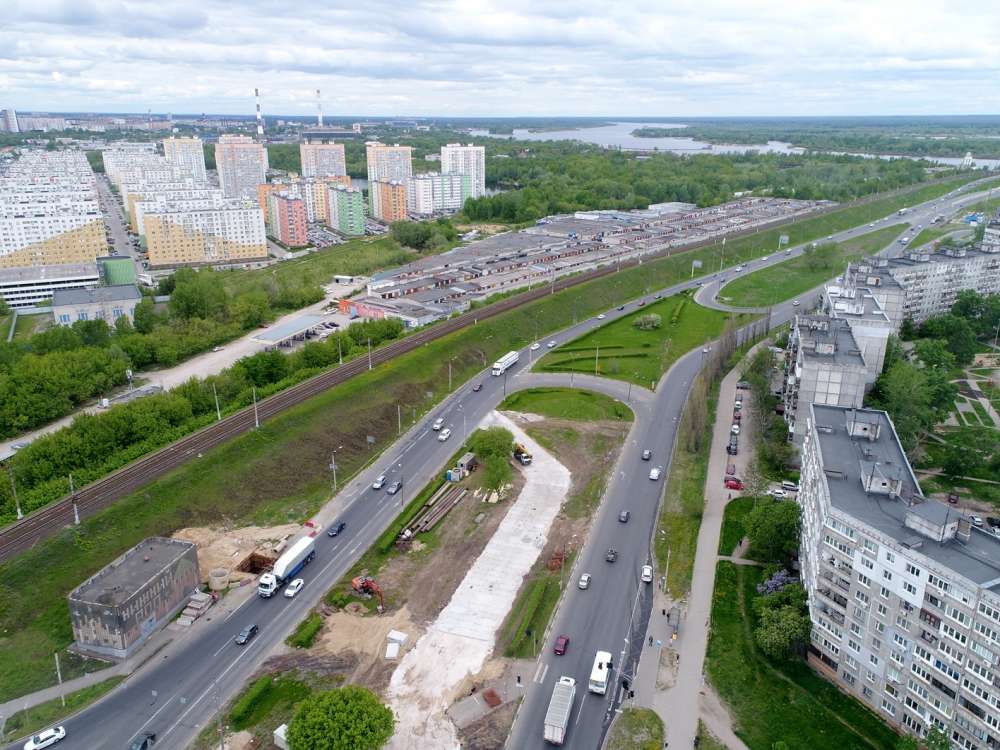 Схема движения по улице Акимова в Нижнем Новгороде изменится с 19 по 22 мая
