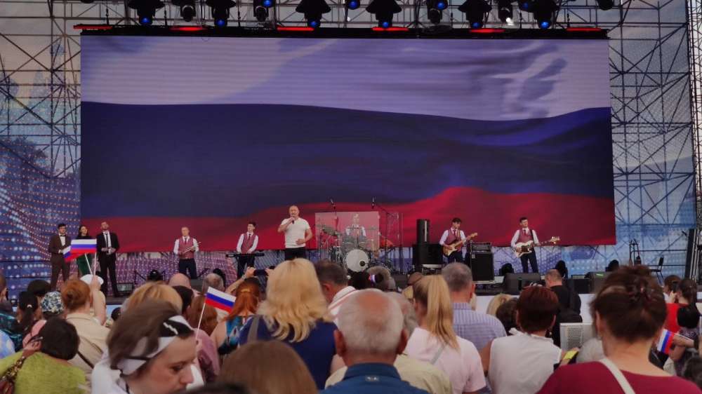 Нижегородский губернский оркестр выступил в Белоруссии на концерте в честь празднования Дня России
