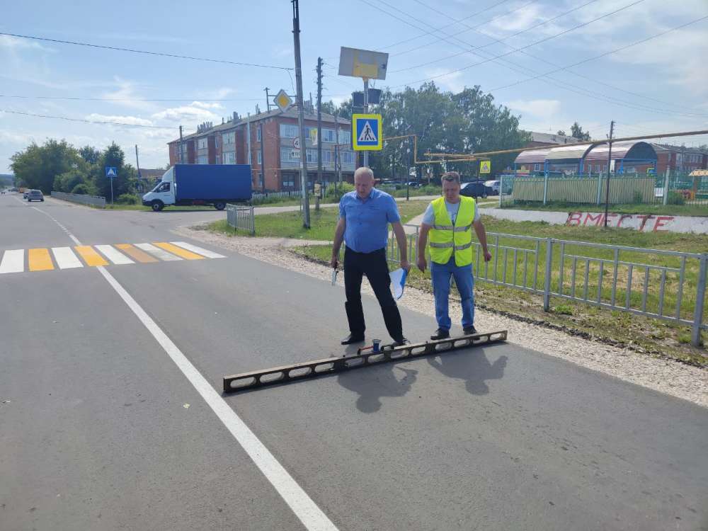 Ремонт участка дороги Пильна - Курмыш завершился на два месяца раньше срока