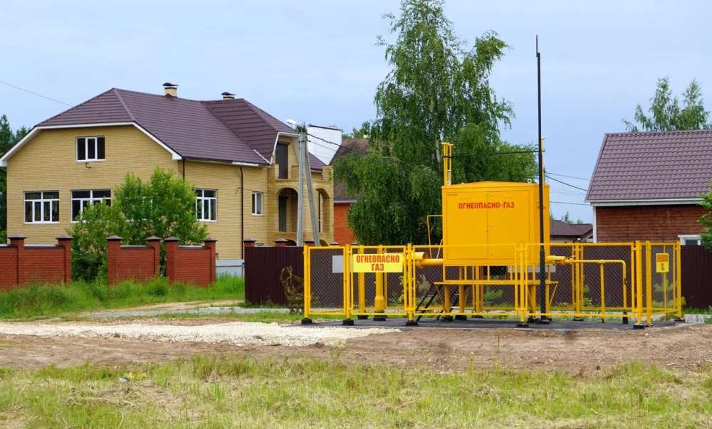 Газопровод запустили в селе Каменки Богородского района