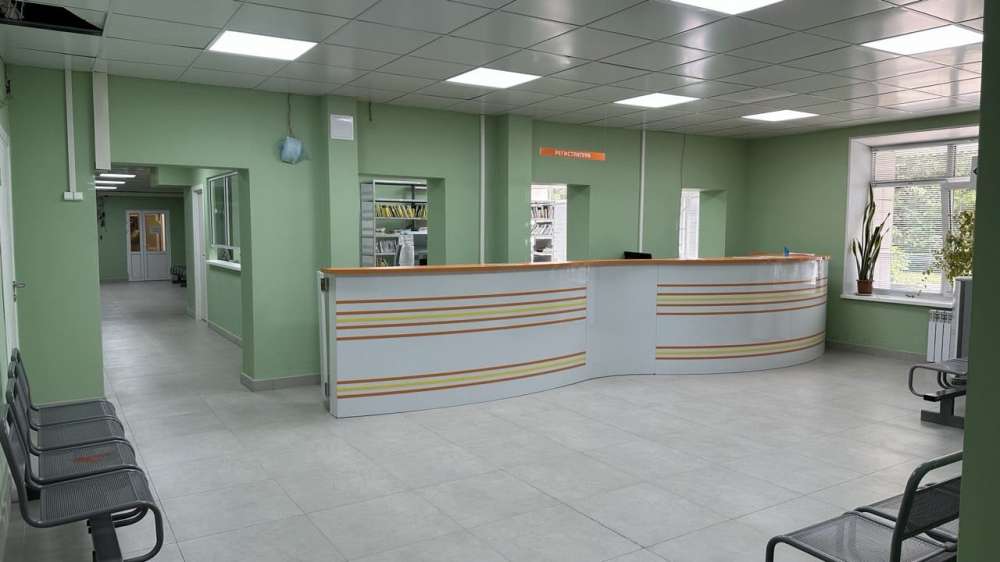 Поликлинику детской больницы №27 Нижнего Новгорода отремонтировали по нацпроекту "Здравоохранение"