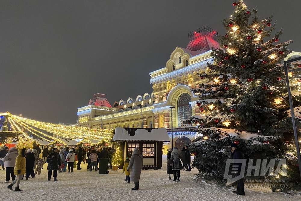 Более 50 тысяч нижегородцев приняли участие в новогодних праздничных мероприятиях