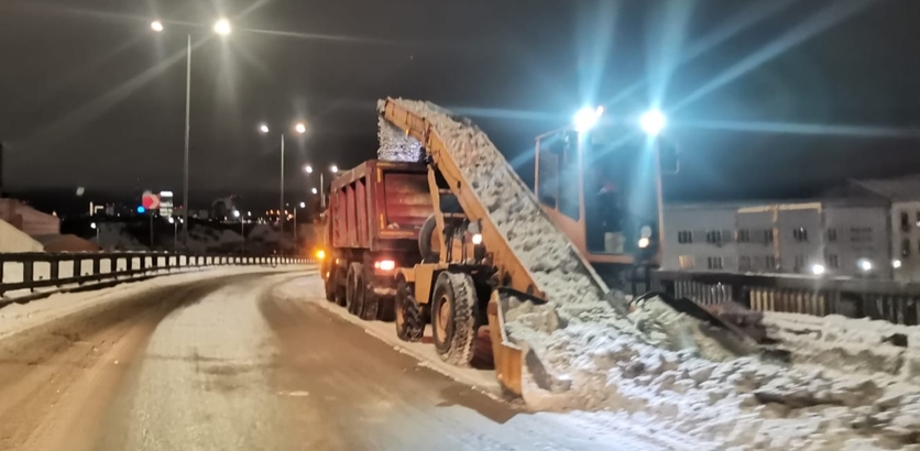 Уборка снега на 25 улицах в Нижнем Новгороде пройдет в ночь на 2 марта