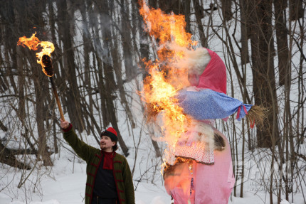 Масленичные гуляния в Нижнем Новгороде 17 марта