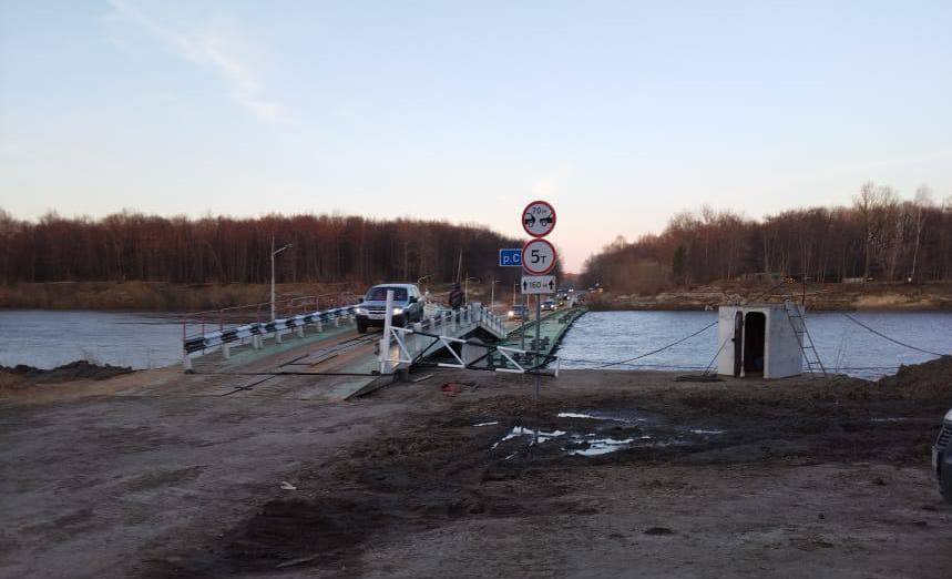Содержание наплавного моста через Суру в Нижегородской области обойдется в 10 млн рублей