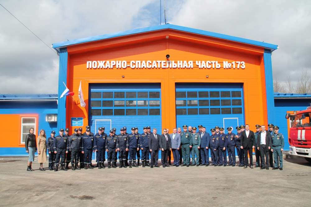  Новая пожарная часть открылась в селе Пурех в Чкаловске