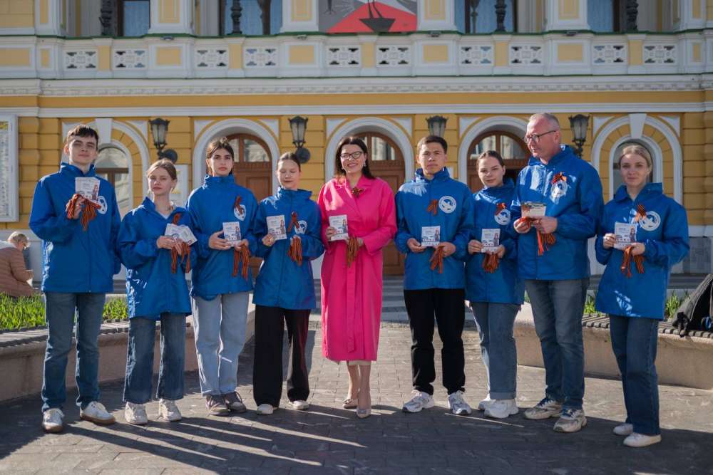  Более 100 тысяч георгиевских лент раздадут нижегородцам в рамках Всероссийской акции 
