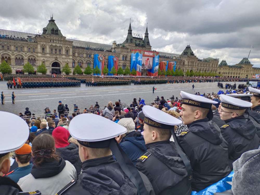 Нижегородские кадеты посетили репетицию Парада Победы в Москве