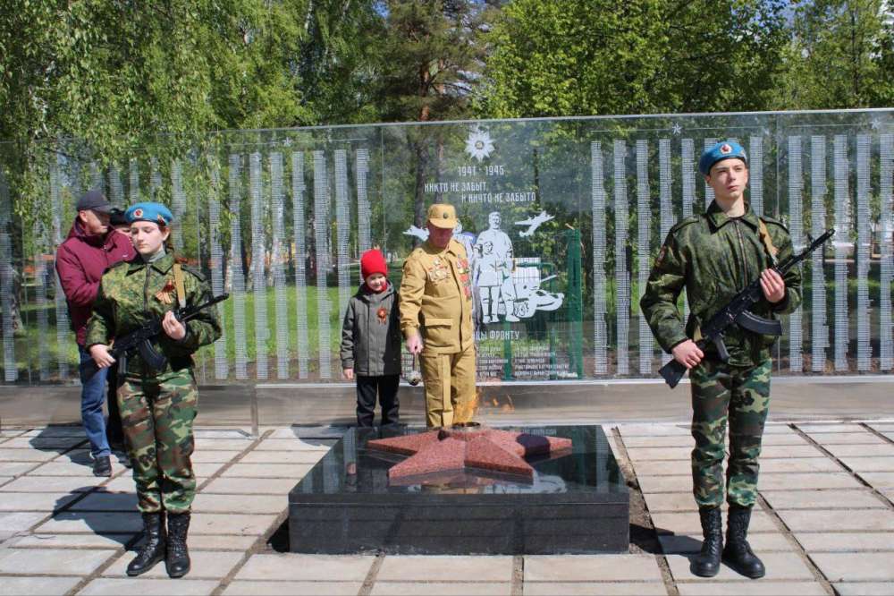 Новую "Стену памяти", посвященную участникам войны открыли в Большой Болдине