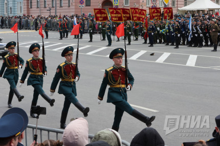 Торжественные мероприятия в честь 9 Мая в Нижнем Новгороде