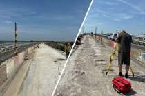 Подрядчик возобновил ремонт Борского моста после вмешательства ГУАД