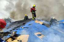 МЧС назвало причину пожара в частной клинике на Большой Покровской