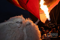 Вечернее свечение аэростатов 2025