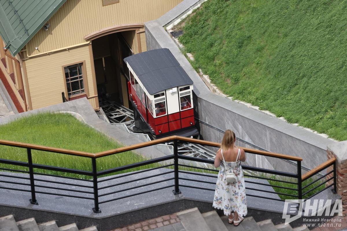 Фуникулер в Нижегородском кремле перевез за лето 143 000 пассажиров
