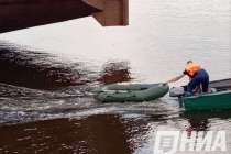 Опубликованы фото с места столкновения буксира с лодкой в Кстовском районе