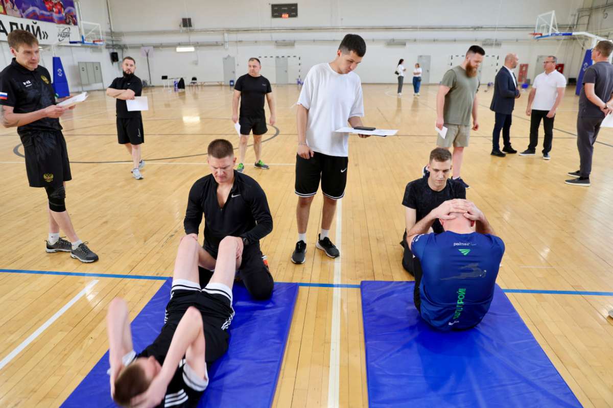 Тренировку по подготовке к сдаче нормативов ГТО провели для участников программы Герои. Нижегородская область