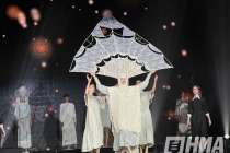 Самый большой в мире кокошник представили в Нижнем Новгороде