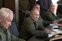 Владимир Путин посетил полигон Мулино в Нижегородской области