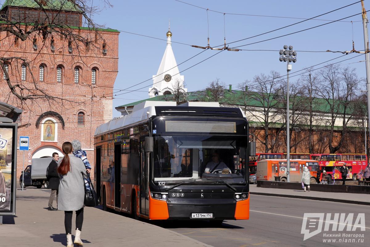 Изменено расписание вечерних рейсов электробусов в Нижнем Новгороде