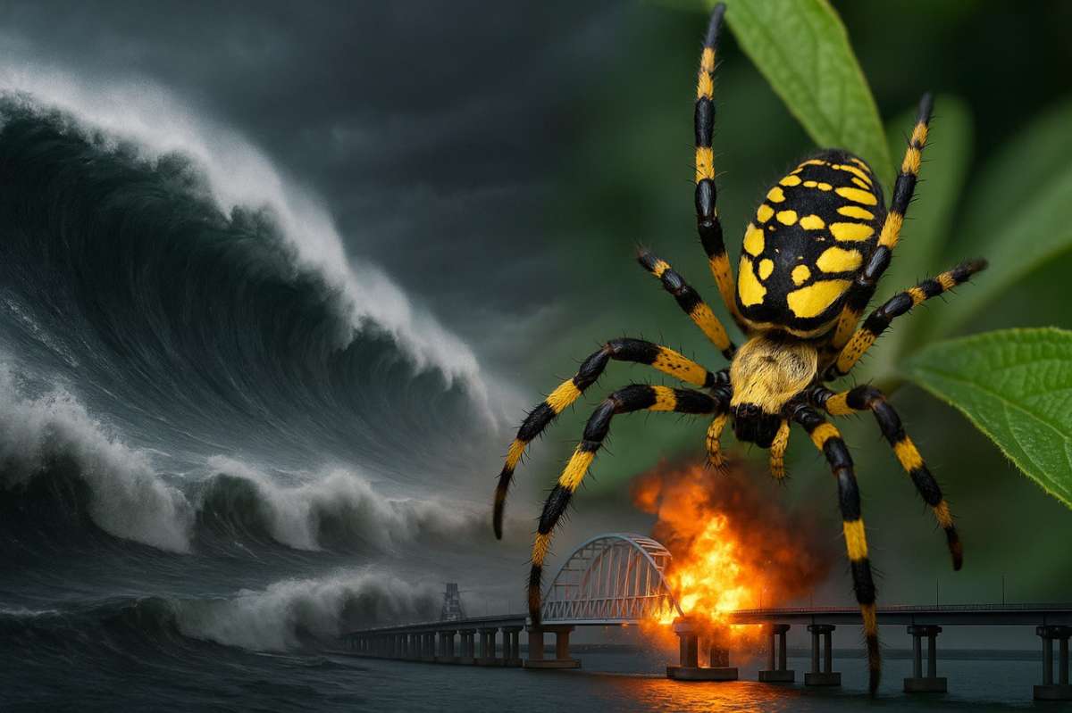 Цунами, ядовитые пауки и