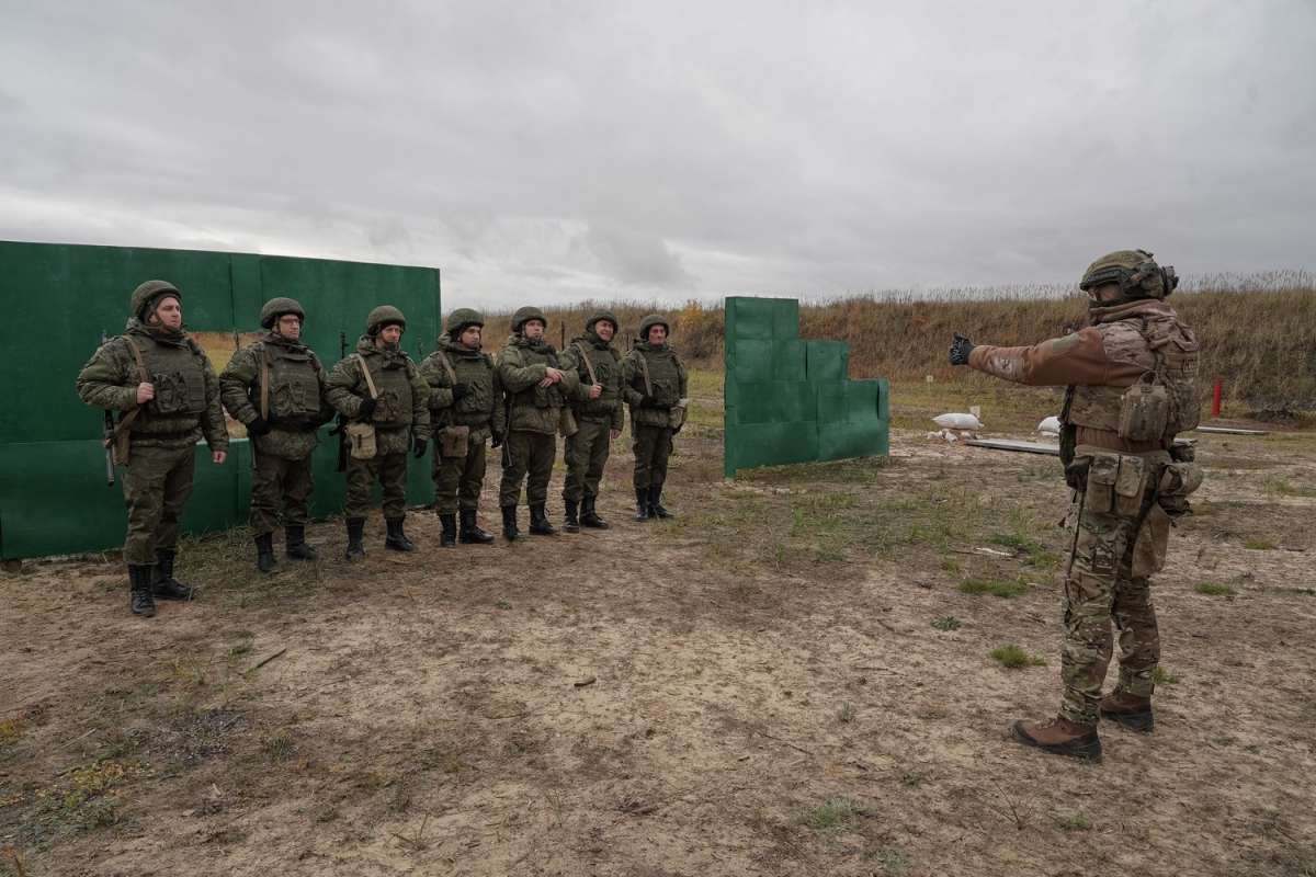 Военную подготовку начала проходить первая группа резервистов