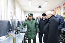 Люлин посетил возрожденное военное училище в Кстове