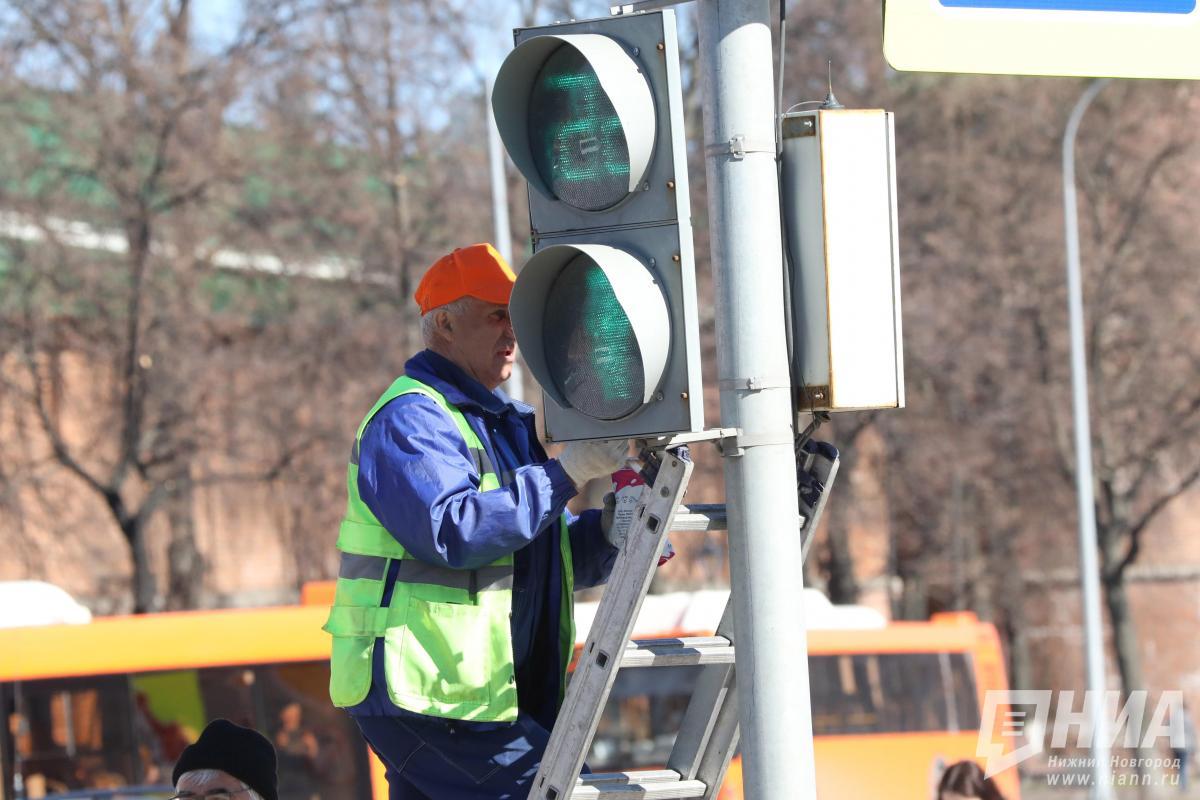 Каждый пятый светофор в Нижнем Новгороде станет умным до конца 2025 года