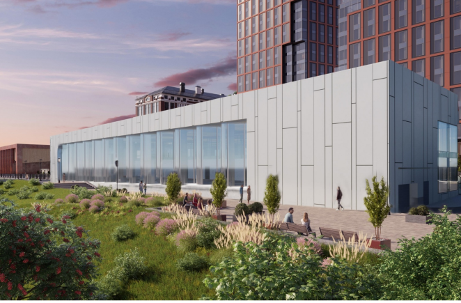 Опубликован эскиз будущего выставочного зала на Черниговской улице