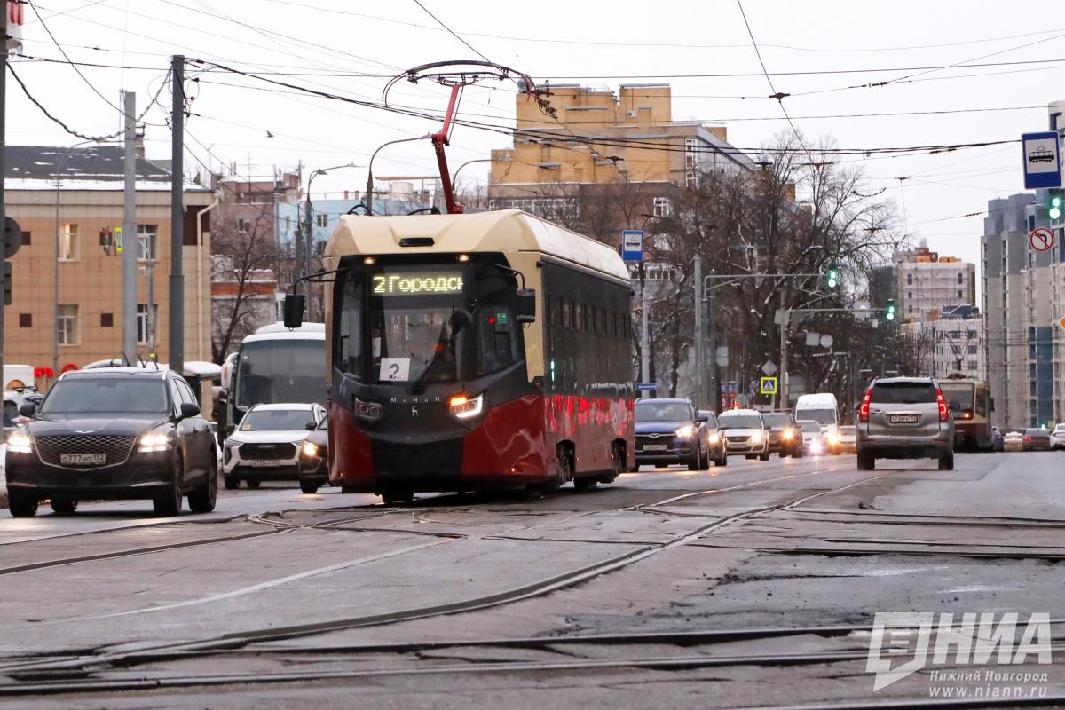 Нижегородские трамваи №2 продолжат ходить до площади Лядова