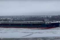 Красное Сормово проводит ходовые испытания нового сухогруза на Волге