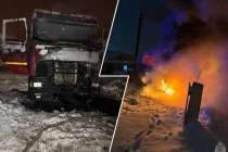 39-летний мужчина заживо сгорел в грузовике в Выксунском округе