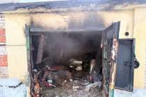 57-летний мужчина погиб при пожаре в гаражах в Кстовском районе