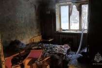 25 человек эвакуировали из дома в Советском районе из-за пожара