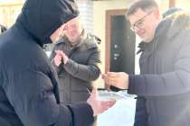 В посёлке Калиниха Воскресенского округа вручили ключи от квартир детям-сиротам