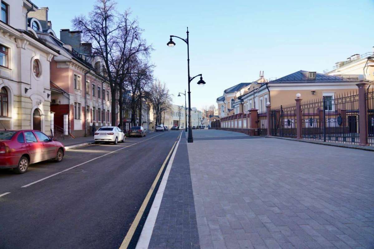 Малая Покровка в Нижнем Новгороде частично станет пешеходной с 28 января