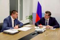 Грачев рассказал Никитину об итогах стажировки по программе Время героев