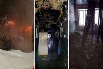 Один человек погиб и трое пострадали на ночном пожаре в Борском округе