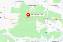 Опрокинувшаяся фура парализовала М-12 в сторону Нижнего Новгорода